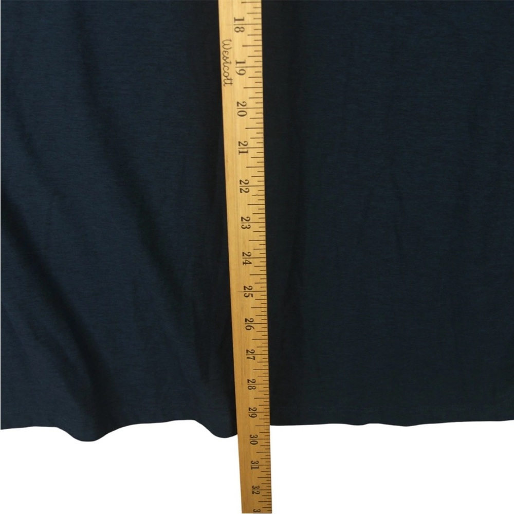 Vuori Strato Tech Polo Shirt Mens XL Navy Blue Short Sleeve Lightweight V188 EUC - Picture 7 of 9